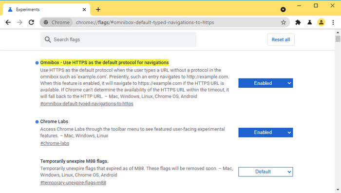 takian.ir chrome flags entry