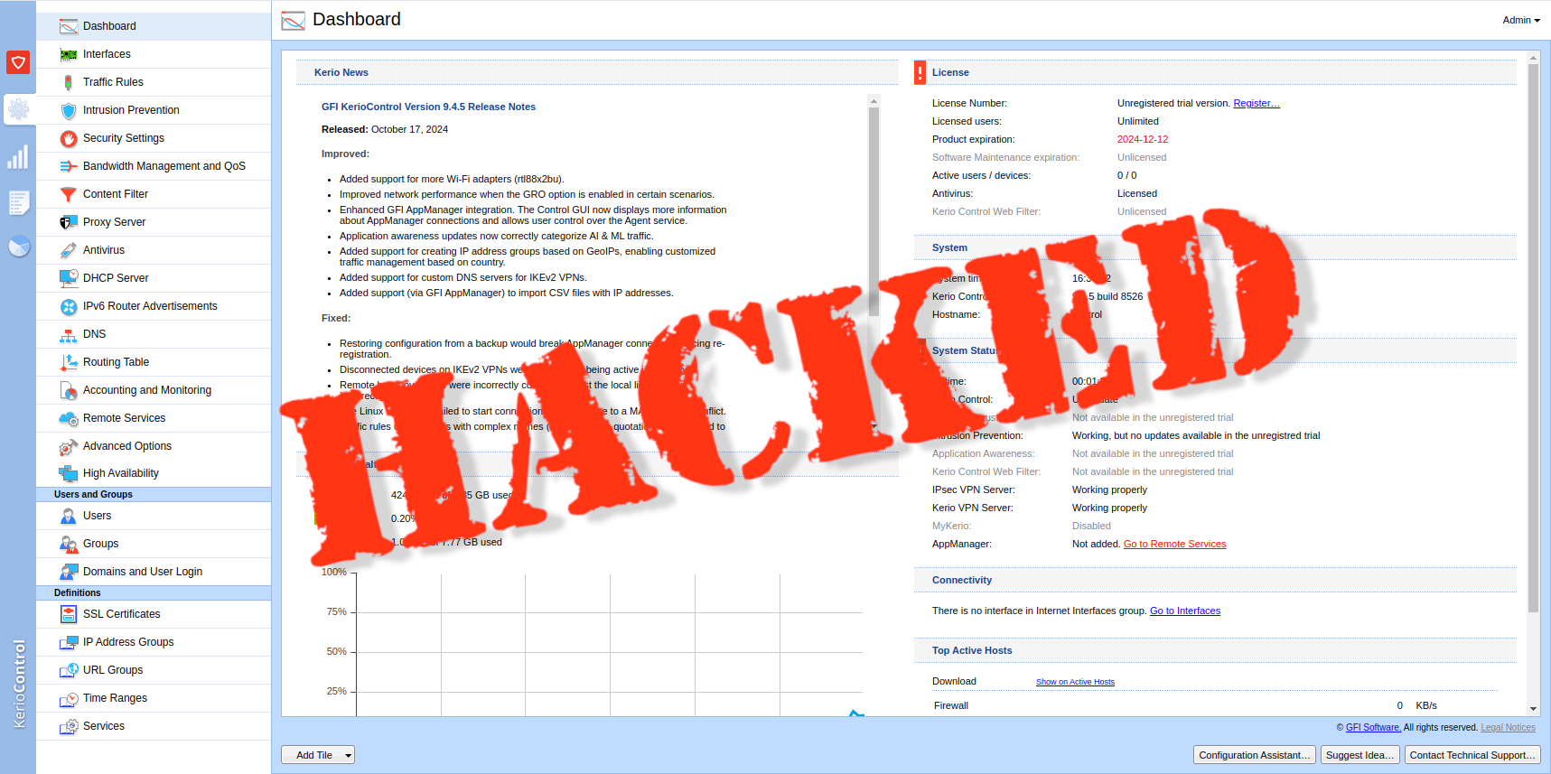 takian.ir 1 click rce attack in kerio control firewall 2