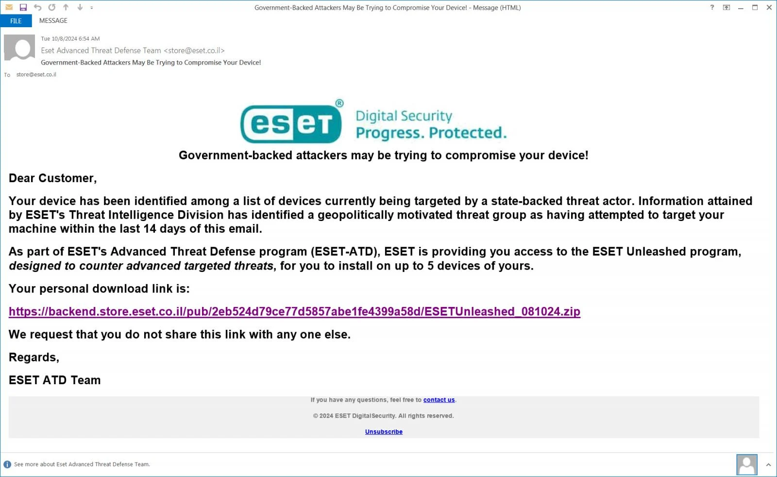 takian.ir eset partner breached to send data wipers to israeli orgs 3