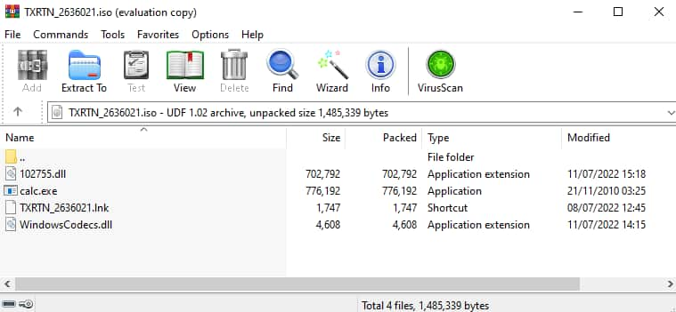 takian.ir qbot malware windows calculator compromise devices 2